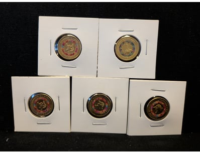 2017 POSSUM MAGIC ASSORTED TWO DOLLAR COINS

779...