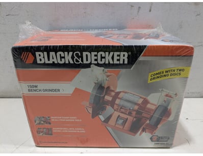 Black & Decker 150W Bench Grinder, new and sealed ...