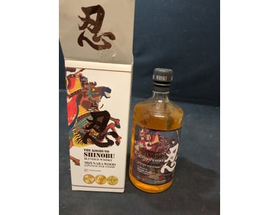 The Kosshi-No Shinobu Blended Whisky, a premium Ja...