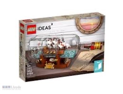 LEGO® IDEAS SET 21313 SHIP IN A BOTTLE FEATURING A...
