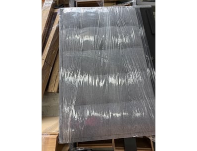 Queen Fabric Bed Frame with storage. 

Needs to ...