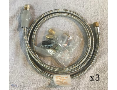 Gas Hose Kits. Bromic 5497. Bayonet Fitting, X3, S...