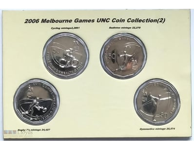 2006 MELBOURN COMMONWEALTH GAMES COLLECTION (2) CY...