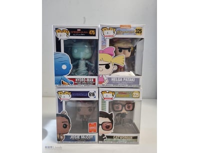 FUNKO POP VINYL FIGURE COLLECTION - FOUR BOXED SET...