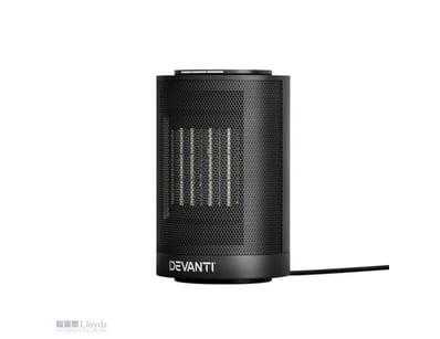 RRP $129. Devanti Electric Fan Heater 1200W. Featu...