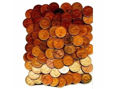 ONE KILO OF AUSTRALIA PRE DECIMAL MIXED GRADE PENN...
