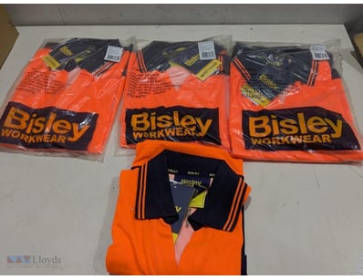 Bulk lot of Bisley Workwear women's hi-visibility ...