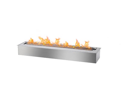 "Bioethanol Burner – The Bio Flame 36"" Stainless ...