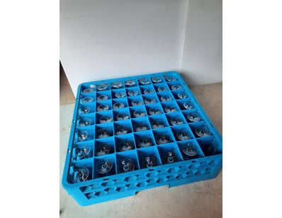 Port glasses.

Quantity: 48 glasses.

SOLD AS ...