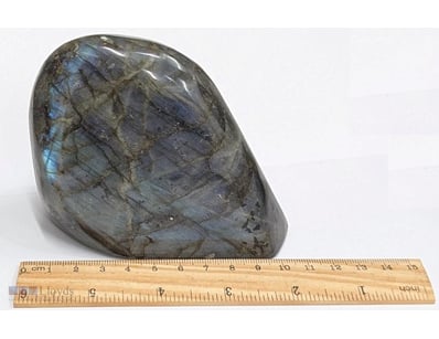 735 GRAM POLISHED LABRADORITE  DISPLAY CRYSTAL MIN...