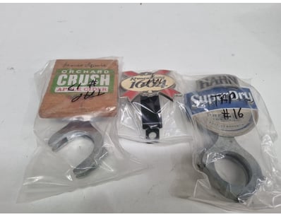 Collection of four vintage beverage brand merchand...