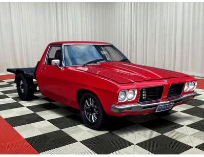 <b>1972 Holden HQ Single Cab Utility - Red - 70,13...