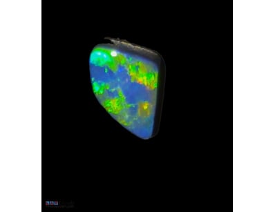 1.3CT LIGHTNING RIDGE BLACK OPAL DOUBLET   

Dimen...