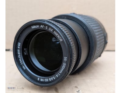 NIKON AF-S DX NIKKOR camera lens 52mm, F=4-5.6G, 5...