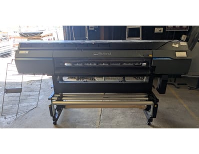 Roland VG3-540 large format inkjet printer with in...