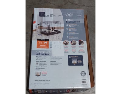 Folding Animal Crate, 2 Door, Contour

Dimension...