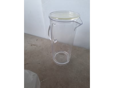 Bag of assorted plastic water jugs.

Unknown qua...