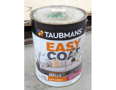 Paint, Taubmans, Interior Walls, Low Sheen, White,...