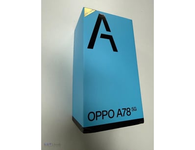OPPO A78 5G Smartphone in Glowing Black. Model CPH...