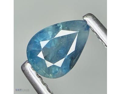 CERTIFIED 0.83CT NATURAL TEAL SAPPHIRE (CORUNDUM) ...