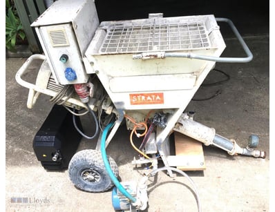 Concrete Render Spraying Machine, Strata Mp025. No...