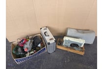 Assorted collection of power tools and sewing