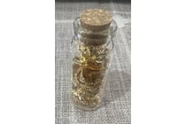 VIAL FULL OF GOLD LEAF/FLAKE, Great Christmas
