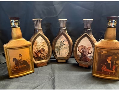 BEAM'S CHOICE DECANTER COLLECTION - WILDLIFE SERIE...