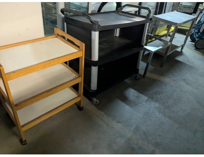 Lot includes commercial kitchen equipment,included...