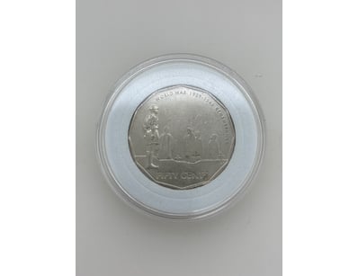 2005 AUSTRALIAN 50 CENTS WORLD WAR 1939-1945 REMEM...