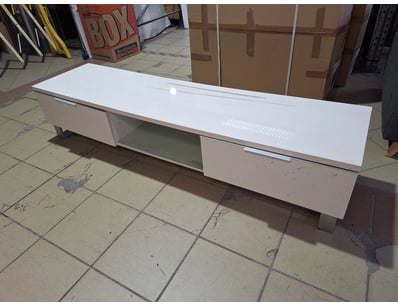 Entertainment Unit, Timber Style, White Finish 
...