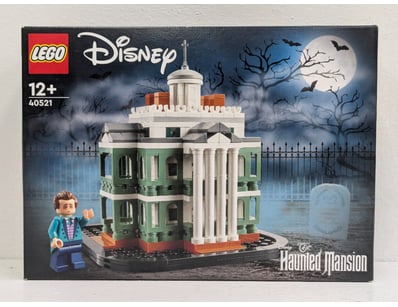 LEGO Disney Haunted Mansion set 40521. This collec...
