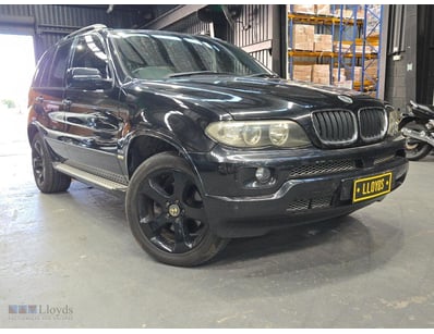 <b>2005 BMW X5 E53 d - Black - 334,598km - 3.0L Di...