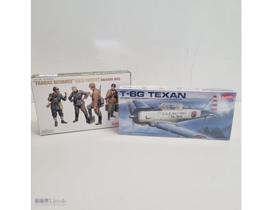 VINTAGE MILITARY MODEL KIT COLLECTION - T-6G TEXAN...