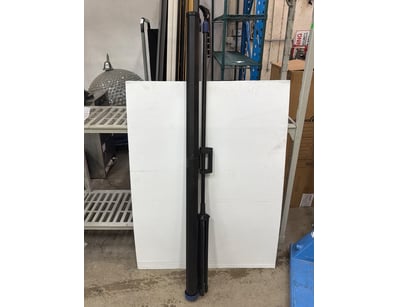 Projector screen, Acco, approx. 150cm wide, with s...