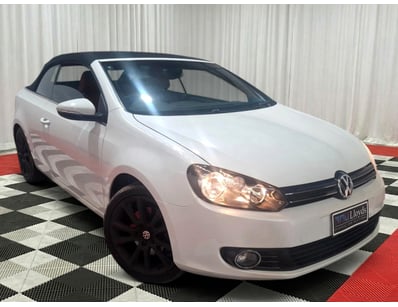 <b>2012 Volkswagen Golf 118TSI Convertible - White...