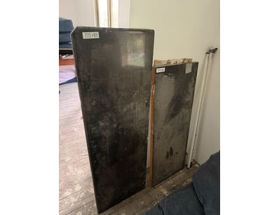 Benchtops, Qty x 2 (approx. 1.25m x 42cm & 1.1m x ...