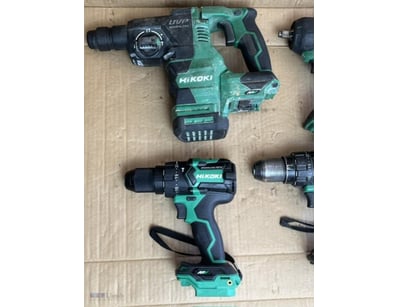 Cordless Hikoki 36V tools. 1 x WR 36DE impact wren...