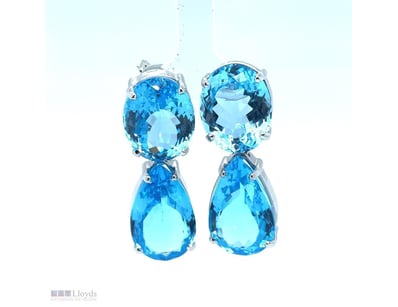 TOPAZ EARRINGS      

Pear(2) 25Mm X 14Mm X 10Mm 2...