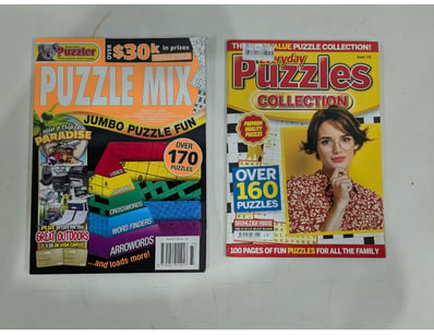 Magazines of puzzles. Not been written in.

2 maga...