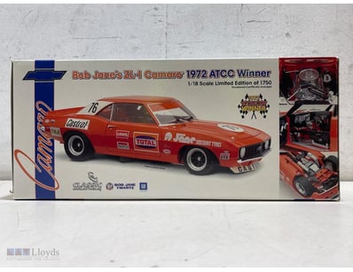 BOB JANE'S ZL-1 CAMARO 1972 ATCC WINNER 1/18 SCALE...