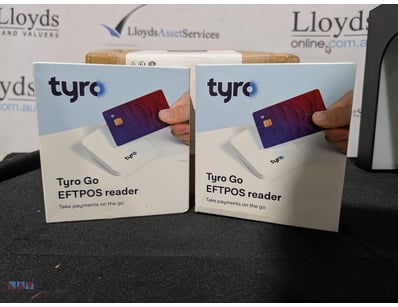 Two Tyro Go EFTPOS readers - portable payment term...