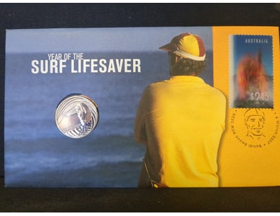 AUSTRALIA YEAR OF THE SURF LIFESAVER 2007 COMMEMOR...