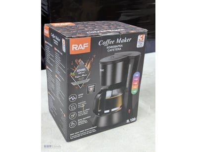 RAF R.100 Coffee Maker, 600ML capacity drip coffee...