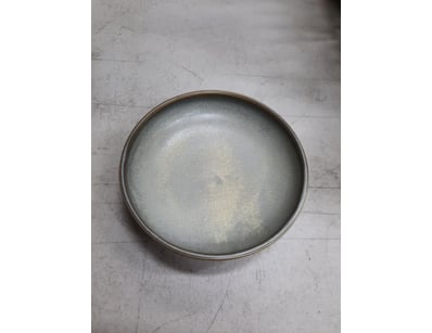 Bowls, blue finish, diameter 15cm.

SOLD AS LOT.
...