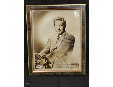 A VINTAGE SIGNED AND INSCRIBED PHOTOGRAPH OF THE C...