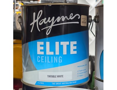 Haymes paint, elite ceiling, Tuntable white, 4 lit...