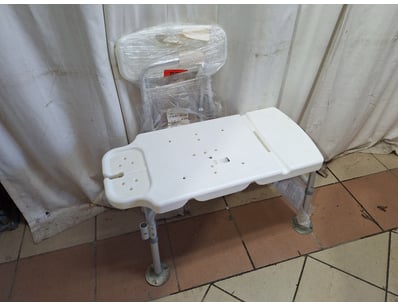 Adjustable shower chair/bath seat

