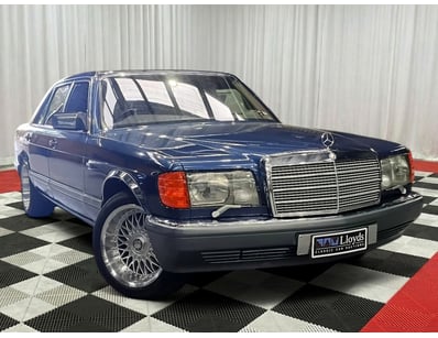 <b>1987 Mercedes-Benz 560SEL V126 - Midnight Blue ...