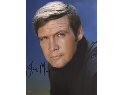 SIX MILLION DOLLAR MAN LEE MAJORS SIGNED PHOTO

Le...